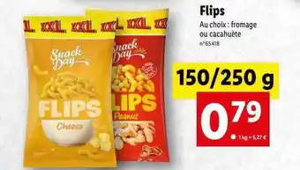 Lidl Flips Snack Day offre