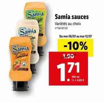 Samia Sauces