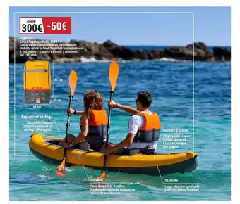 Decathlon Itiwit Canoë Kayak Gonflable X100+ offre
