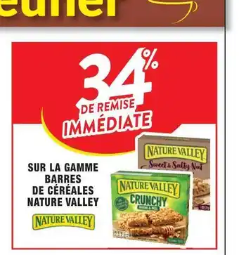 Cora x Carrefour La Gamme Barres De Céréales Nature Valley offre