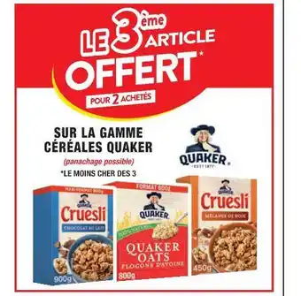 Cora x Carrefour La Gamme Céréales Quaker offre