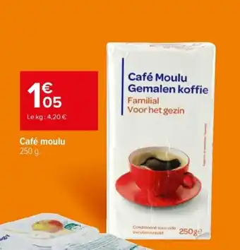 Carrefour Café moulu offre