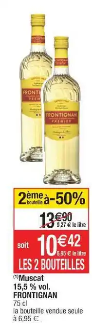 Muscat 15,5% Vol. Frontignan