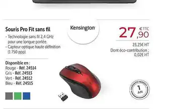 Souris Pro Fit Sans Fil