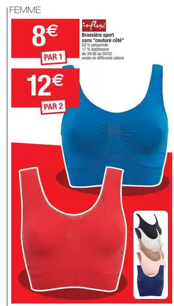 Brassière Sport Sans 