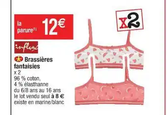 Brassières Fantaisie Influx