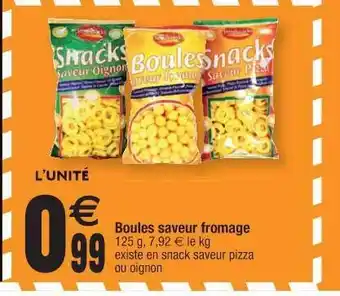 Cora x Carrefour Boules Saveur Fromage offre