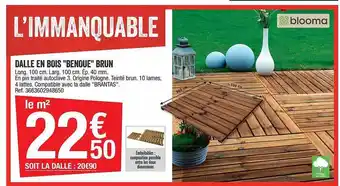 Brico Dépôt Dalle En Bois offre