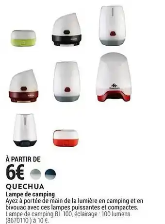 Quechua Lampe De Camping