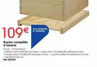 Ruche ComplĂšte Ă Tenons