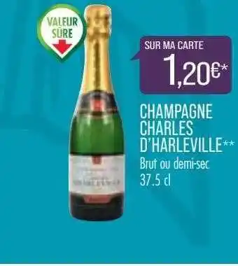 Match Champagne Charles D'harleville offre