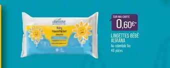 Match Lingettes Bébé Alviana offre