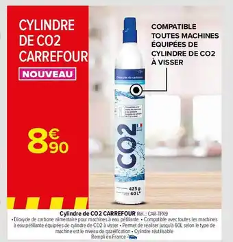 Carrefour Cylindre De Co2 Carrefour offre