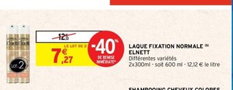 Intermarché Elnett Laque Fixation Normale offre