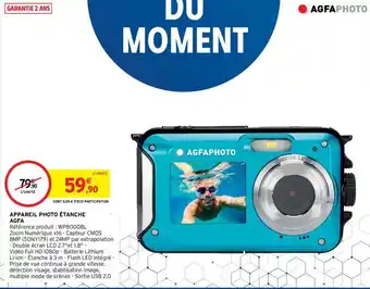Intermarché Agfa Appareil Photo Étanche offre