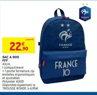 Intermarché Sac A Dos FFF offre