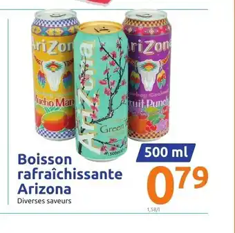 Action Boisson Rafraîchissante Arizona offre