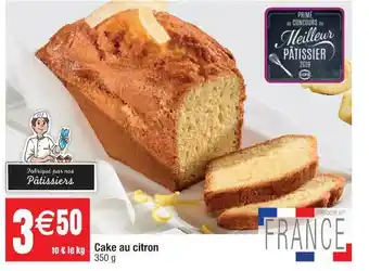 Cora x Carrefour Cake Au Citron offre