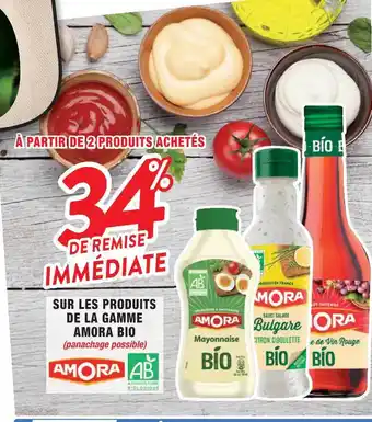 Cora x Carrefour La Gamme Amora Bio offre
