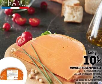 Mimolette demi vieille