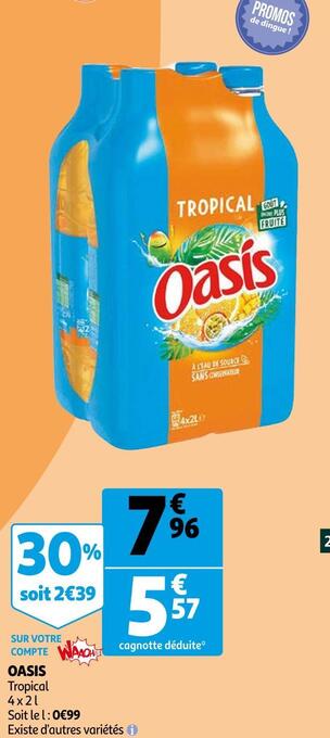 Auchan Oasis offre