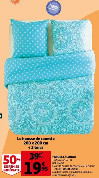 Auchan Parure lacanau offre