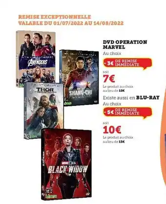 Dvd Operation Marvel