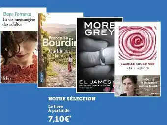 Super U Notre Sélection Livre offre