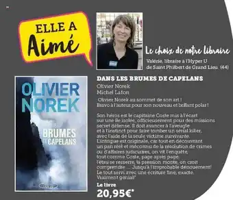 Super U Dans Les Brumes De Capelans Olivier Norek Michel Lafon offre