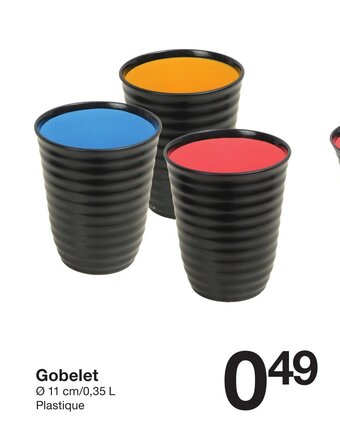 Zeeman Gobelet offre