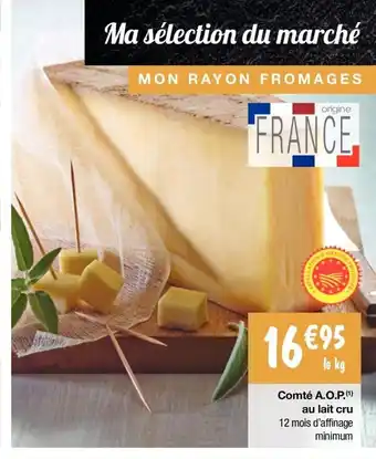 Migros Comté A.O,P Au Lait Cru offre