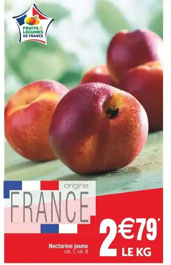Cora x Carrefour Nectarine Jaune offre