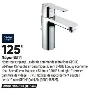 Bricorama Mitigeur Get M offre