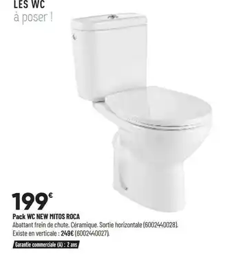 Bricorama Pack Wc New Mitos Roca offre