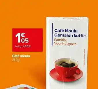 Carrefour Café Moulu offre