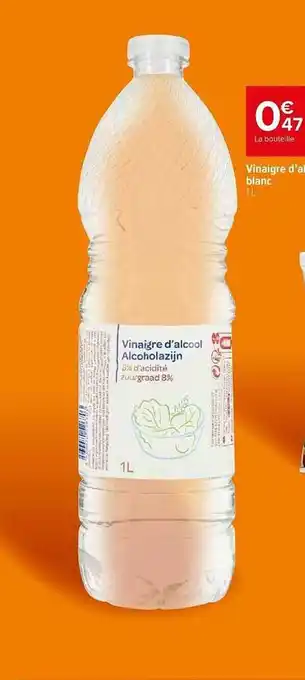 Carrefour Vinaigre D'alcool Blanc offre