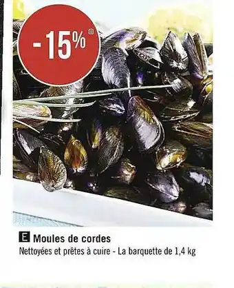 Casino Supermarchés Moules De Cordes offre