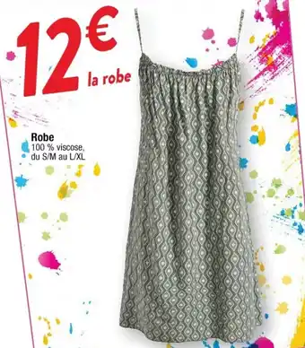 Cora x Carrefour Robe offre