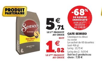 U Express Café Senseo offre