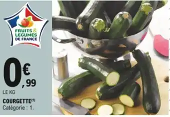 E.Leclerc Courgette offre
