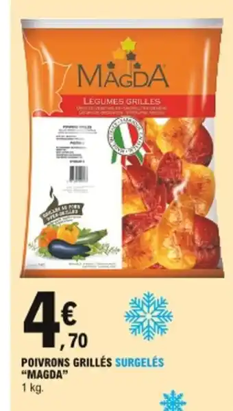 E.Leclerc Poivrons Grillés Surgelés Magda offre
