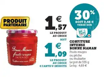 U Express Confiture Intense Bonne Maman offre