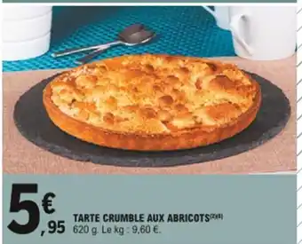 Tarte Crumble Aux Abricots