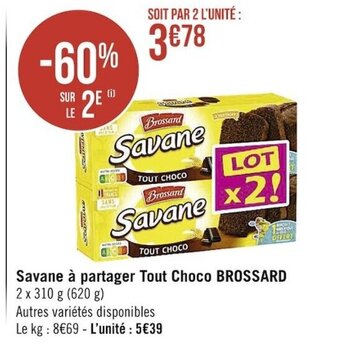 Casino Supermarchés Savane à Partager Tout Choco Brossard offre