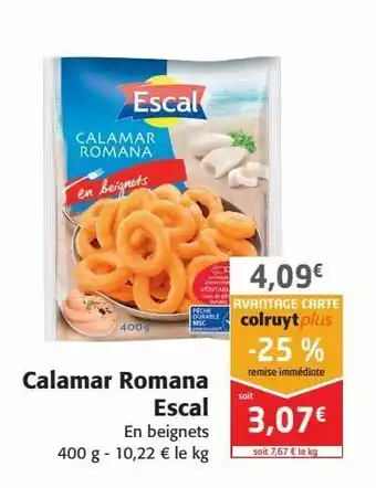 Calamars Ă la romaine escal