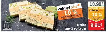 Colruyt Terrine aux 3 poissons offre