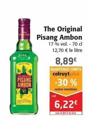 Colruyt The original pisang ambon offre
