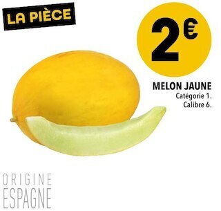 Supeco Melon jaune offre