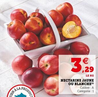 U Express Nectarine jaune ou blanche offre