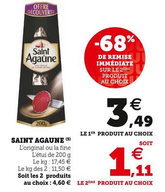 U Express Saint agaune saint agaune offre